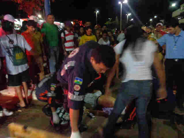 GRAVE ACIDENTE NA JORGE TEIXEIRA COM CARLOS GOMES; Fotos