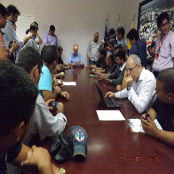 Na base da pressão: prefeito recebe comissão do movimento &#34;Porto Velho pede socorro&#34;