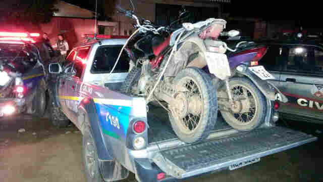 PM RECUPERA MOTOS ROUBADAS E ACABA COM BANDO