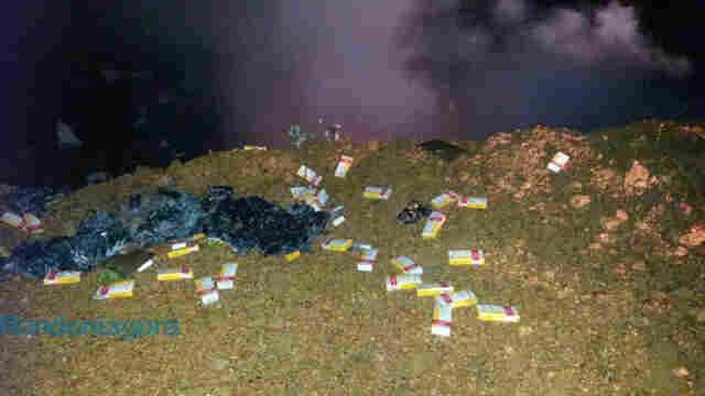 PM encontra mais de uma tonelada de medicamentos vencidos sendo incinerados no Aeroclube