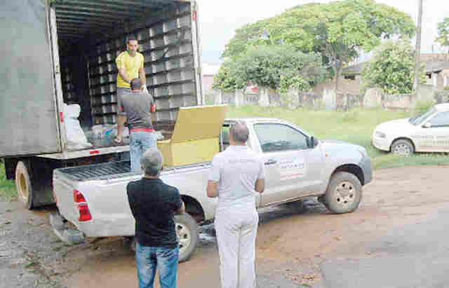 Polícia doa peixe apreendido