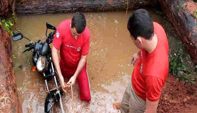 Trabalhador morre vítima da enchente em Rolim de Moura