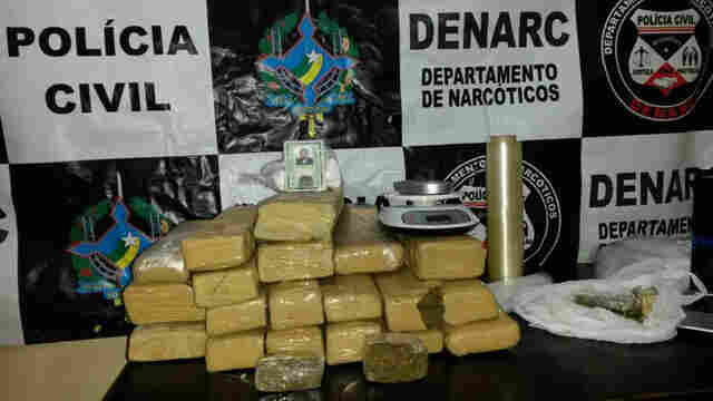 Polícia prende traficante com mais de 30 quilos de maconha
