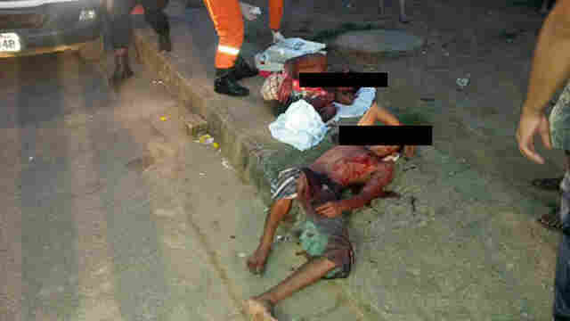 Irmãos são atacados a tiros e facadas