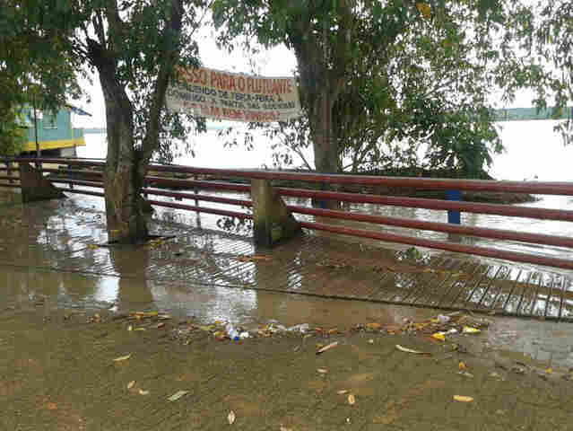 Nível do Madeira ultrapassa os 17 metros