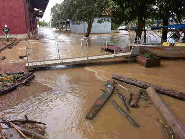 NÍVEL DO MADEIRA ATINGE A COTA HISTÓRICA