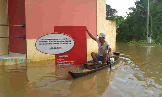 BAIXO MADEIRA: ENCHENTE DEIXA RASTRO DE DESTRUIÇÃO E PREJUÍZOS