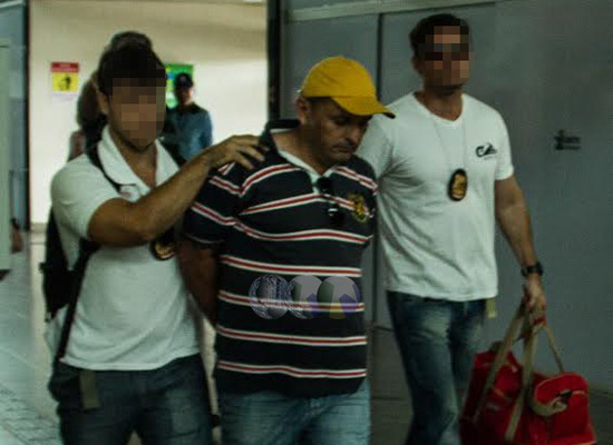 FORAGIDO DA PARAÍBA É PRESO NO AEROPORTO DA CAPITAL PELA POLÍCIA FEDERAL