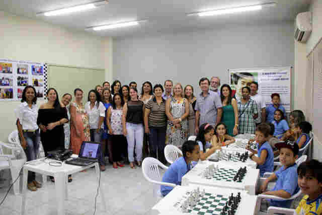Jaques Testoni oferece primeiro curso de xadrez para professores de Ouro Preto do Oeste