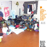 Vítimas da cheia reclamam de mudança para o Parque dos Tanques