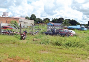 Delegacia abandonada em Ouro Preto