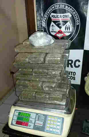 Denarc faz apreensão de mais de 21 quilos de maconha