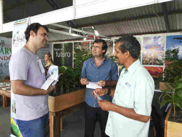 Stand da Arflora é destaque na Rondônia Rural Show em Ji-Paraná