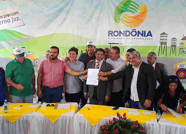 Edvaldo Soares acompanha lançamento do Mão amiga em Guajará-Mirim