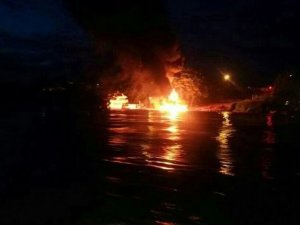 Balsa explode e deixa um morto e quatro feridos em Itacoatiara