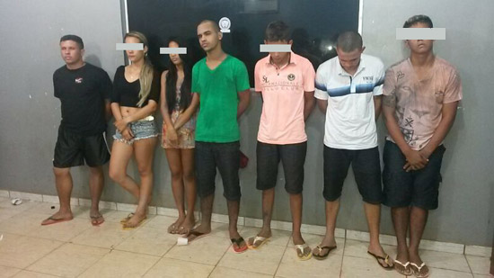 Bando acusado de roubos é preso na Capital