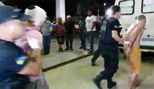 Dois presos feridos durante tentativa de fuga; vídeo