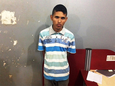 JOVEM PRESO NO DOMINGO HAVIA ASSASSINADO IDOSO A MACHADADAS