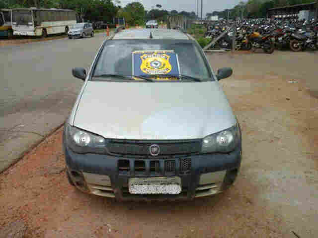 PRF recupera veículo na BR-364