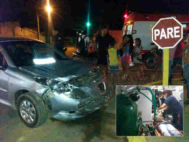 ADOLESCENTE ATROPELA MOTOCICLISTA EM PORTO VELHO