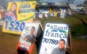 JUIZ PROÍBE PROPAGANDA EM CAVALETES NA JORGE TEIXEIRA E EM OUTRAS VIAS
