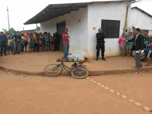 Jovem morto a tiros no Bairro Cidade Nova