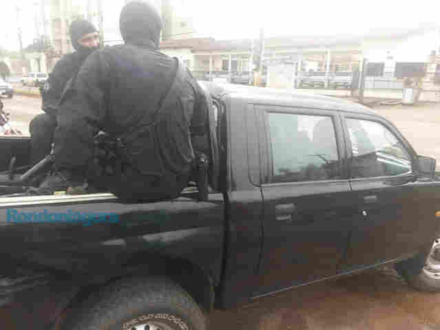 CONFIRA AS PRIMEIRAS IMAGENS DA OPERAÇÃO DA PF QUE PRENDE POLICIAIS EM RONDÔNIA