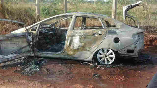 CORPO CARBONIZADO ENCONTRADO DENTRO DE VEICULO NA CAPITAL