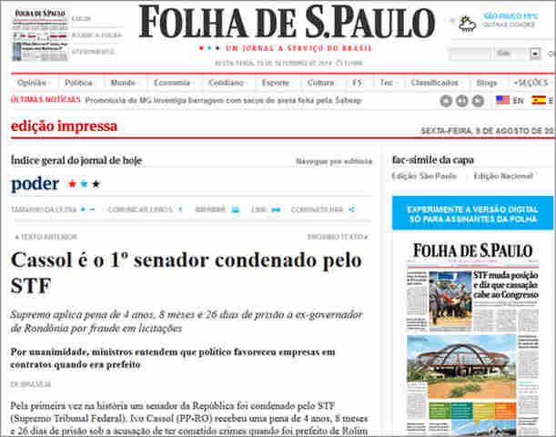 Senador cai na Lei da Ficha Limpa e fica fora até 2026