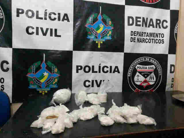 Denarc apreende um quilo e meio de cocaína na Capital