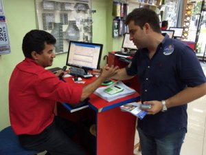 Guilherme Moreira Mendes conscientiza a população sobre o poder do voto