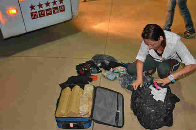 &#34;Mula&#34; é presa transportando mais de 20 quilos de maconha