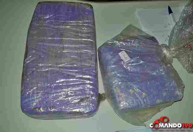 Em Alvorada do Oeste, Polícia Civil prende comerciante transportando 1,5 Kg de Pasta Base