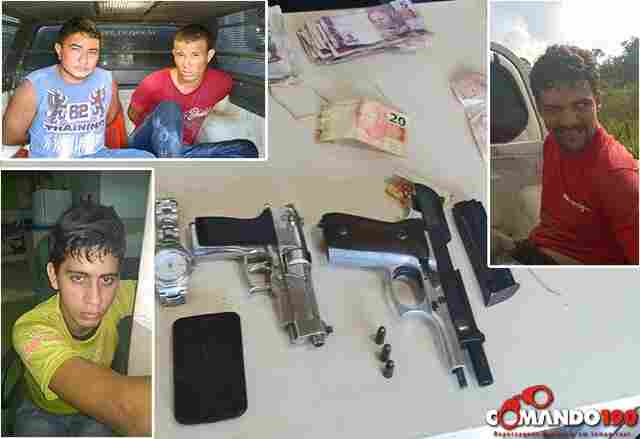 PM desarticula quadrilha de assaltantes que aterrorizava região de Rolim de Moura