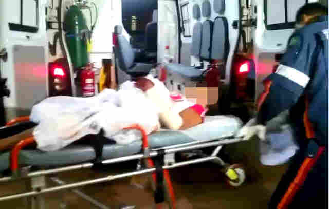 MORADORA DE RUA ATINGIDA A TIROS EM PARADA DE ÔNIBUS