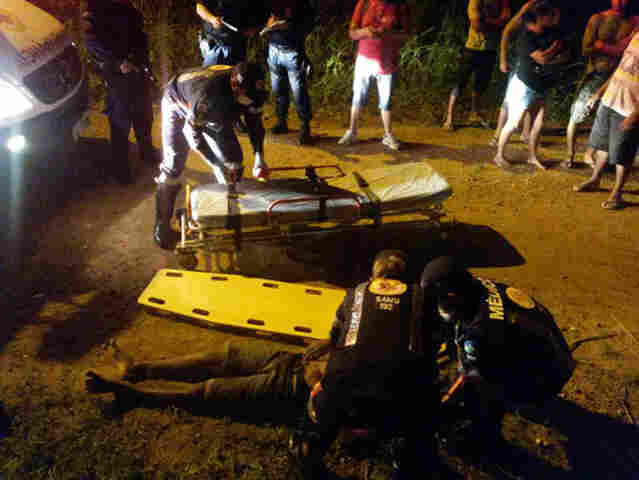 CRIMINOSOS MATAM UM E FEREM OUTRO DURANTE A NOITE DESTA SEGUNDA