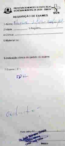 Idoso precisa de exame de endoscopia e não sabe a quem recorrer