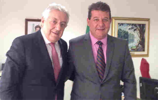 Secretário geral do PSD visita ministro da Micro e Pequena Empresa e defende diálogo para melhorar &#115;etor econômico