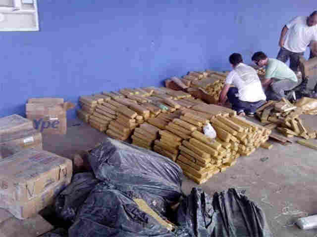 AÇÃO CONJUNTA DAS POLÍCIAS APREENDE MAIS DE UMA TONELADA DE MACONHA EM VILHENA