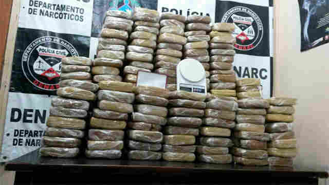 POLÍCIA CIVIL APREENDE 180 QUILOS DE MACONHA