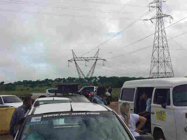Trabalhadores de empresas protestam por suposto calote de contratada do IE Madeira