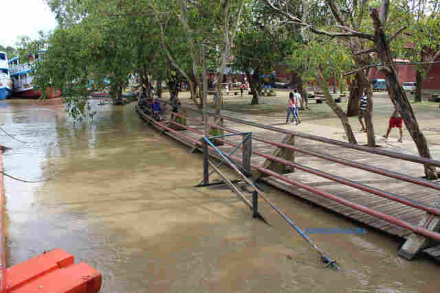Rio Madeira continua oscilando próximo aos 17 metros