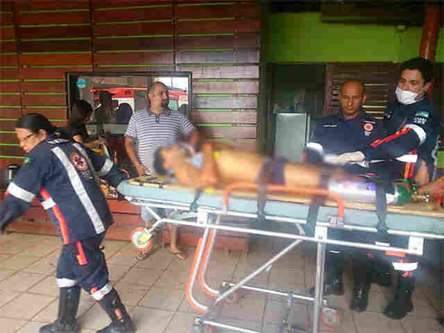 DOIS BALEADOS EM POUSADA NA REGIÃO CENTRAL DA CAPITAL