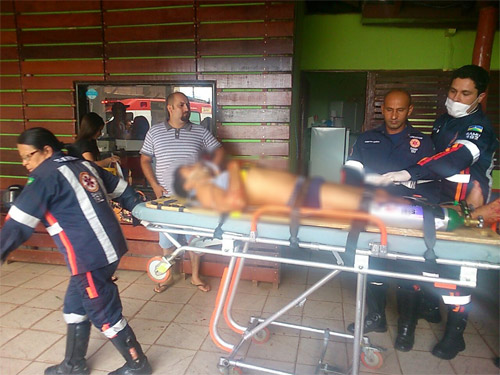 DOIS BALEADOS EM POUSADA NA REGIÃO CENTRAL DA CAPITAL