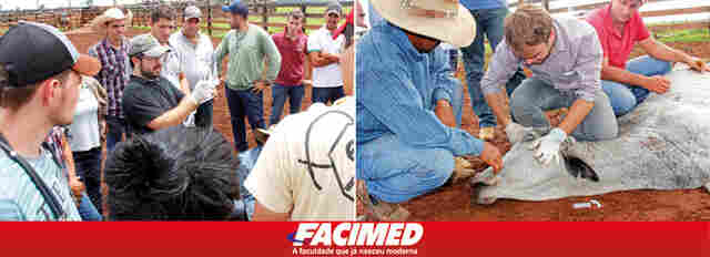 Acadêmicos da Facimed participam de mais uma aula prática