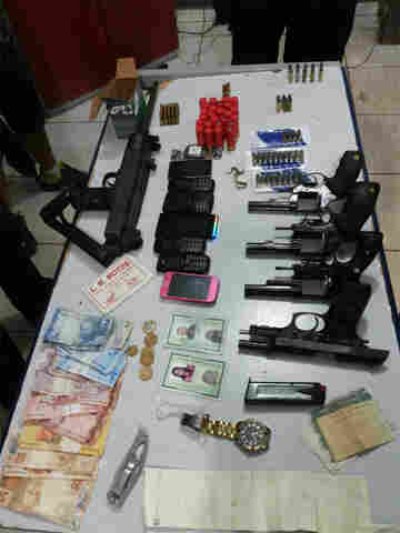 BANDO ARMAZENAVA METRALHADORA E PISTOLAS PARA &#69;XECUTAR PMS EM PORTO VELHO