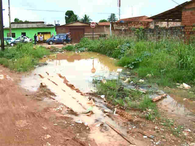 Moradores passam por situação dramática