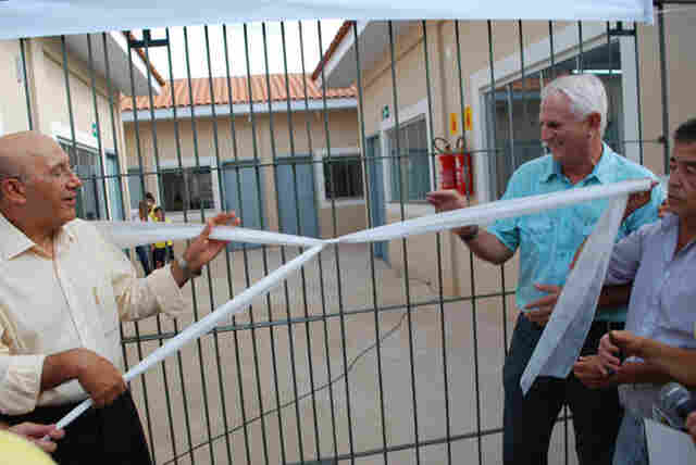 Deputado Airton Gurgacz e Governador, Inauguram Escola de Musica em Ji-Paraná.