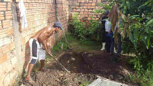 Mulher vai limpar terreno e descobre corpo enterrado