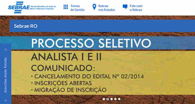 ACESSE EDITAL: INSCRIÇÕES PARA CONCURSO DO SEBRAE SEGUEM ATÉ DIA 22; SALÁRIOS CHEGAM A R$ 7.262,69